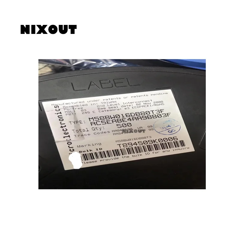 Новая Оригинальная фотовспышка NIXOUT M58BW016DB80T3F QFP-80 (Большая скидка если вам нужно