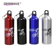 750 ml de Aleación de Aluminio de Ciclo de La Bicicleta Bike Peso Ligero A Prueba de Fugas de la Botella de Agua Drinkware Hervidor de Viaje Camping Deportes Botellas