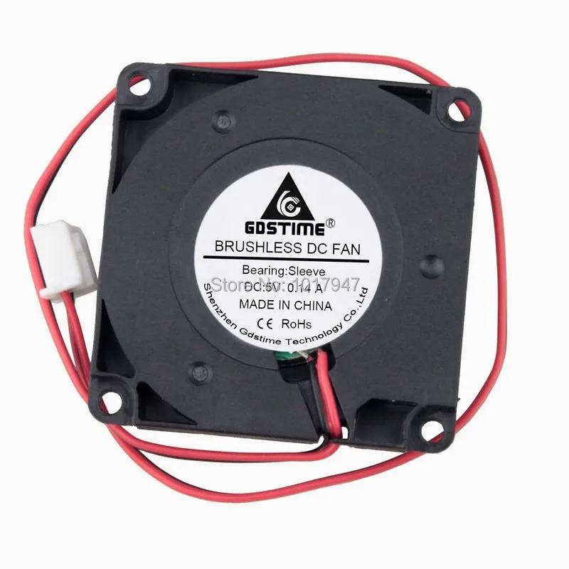 1 Pieces Gdstime 2Pin 5V DC Computer Blower Fan 40mm x 10mm 4cm Turbo