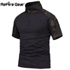 ReFire Gear Summer Camouflage Military T Shirt Men Breathable Army Combat Tactical T-shirt Cotton Short Sleeve Uniform Clothing ► Photo 3/6
