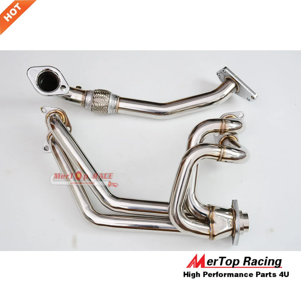 MERTOP RACING Impreza WRX выхлопной коллектор+ UpPipe для GC8 EJ20 EJ25 1996-2001