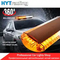22" 40 LED Car Lights Strobe Lights Tow Truck Emergency Warning Beacon Strobe Flash Lights Bar Green/Amber/Blue/Red