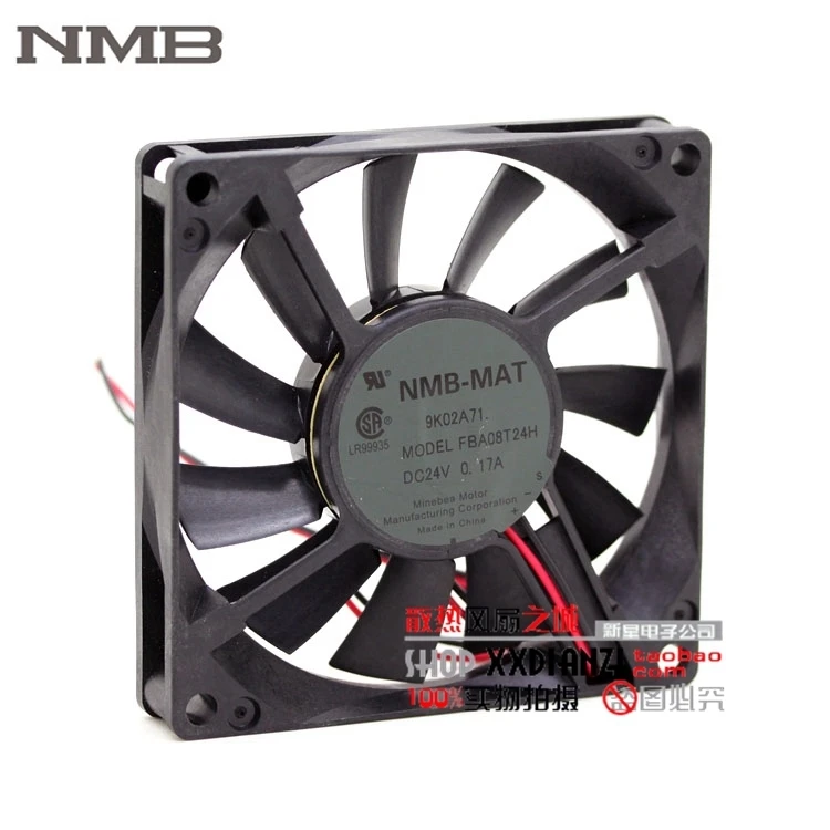 Тихий вентилятор охлаждения для NMB FBA08T24H 8015 24V 0.17A 8 см | Компьютеры и офис