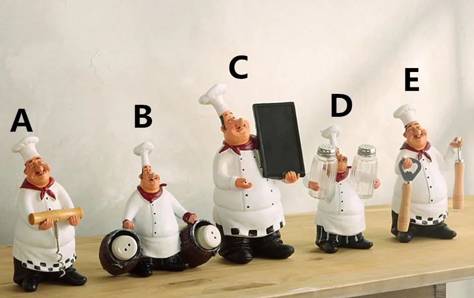 

1pc Zakka Kitchen Accessories Chef Style Home Restaurant Bar Cafe Decorative