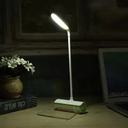 Портативный touch Управление свет в ночь настольная лампа с Доски для записей 3-режим Яркость USB Перезаряжаемые ухода за глазами книга лампа