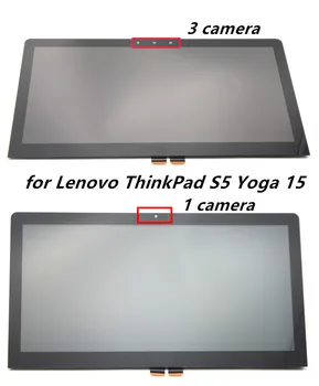 

New Genuine 15.6" Full LED LCD Display Screen Touch Panel Digitizer Assembly For IBM Lenovo ThinkPad S5 Yoga 15 20DQ Ultrabook