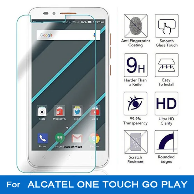 

For Alcatel One Touch Go Play OT7048 OT 7048 7048X Tempered Glass 2.5d 9H High Qulaity Ultra-thin Screen Protectors Film