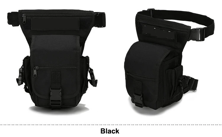 outdoor sports bag tactical airsoft hiking camouflage 1000D multi-function tactical belt leg bag for camping HT19-005 (18)