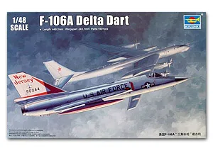 

Trumpeter 1/48 scale model 02891 F-106A Triangle javelin interceptor