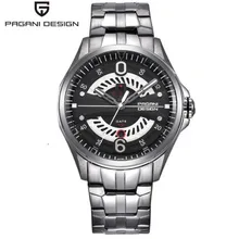 Pagani design luxury men s watch sports steel quartz hollow military watch army waterproof multi function