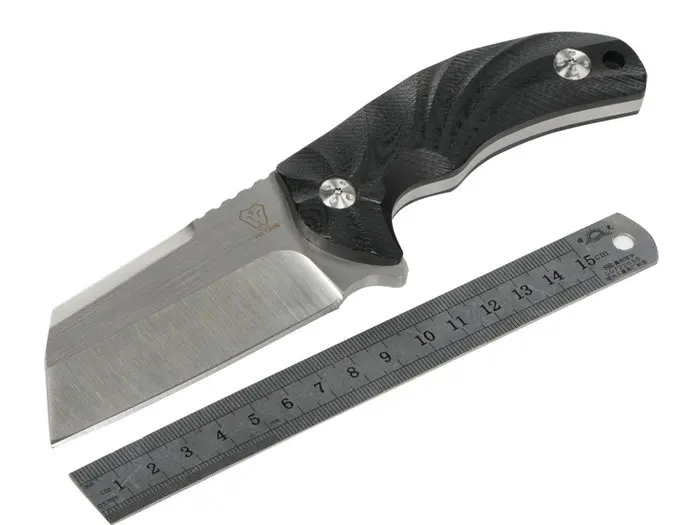 VOLTRON 60hrc Hunting knife D2 Steel With G10 Steel Handle Thickness 5 5mm Survival Knives Camping