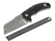 VOLTRON 60hrc Hunting knife D2 Steel With G10 Steel Handle Thickness 5 5mm Survival Knives Camping