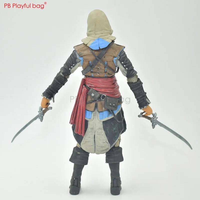 Assassin C 15 см Connor& Haytham KenWay& Edward KenWay фигурка ПВХ Коллекционная модель Фигурка игра подвижная модель игрушки HB41