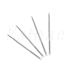 8 см, средство для удаления угрей и комедона, угри, прыщи, экстрактор, 4 шт., Tong6