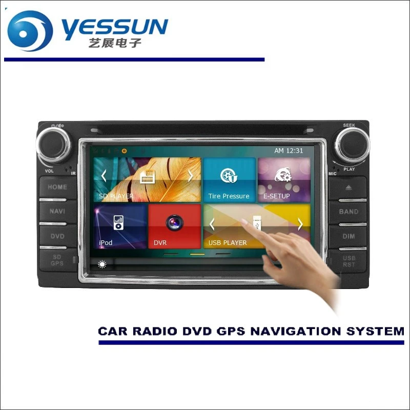 

YESSUN For Toyota Corolla 2000-2006 Car Radio CD DVD Multimedia Player Amplifier HD TV Screen GPS Navigation Audio Video System