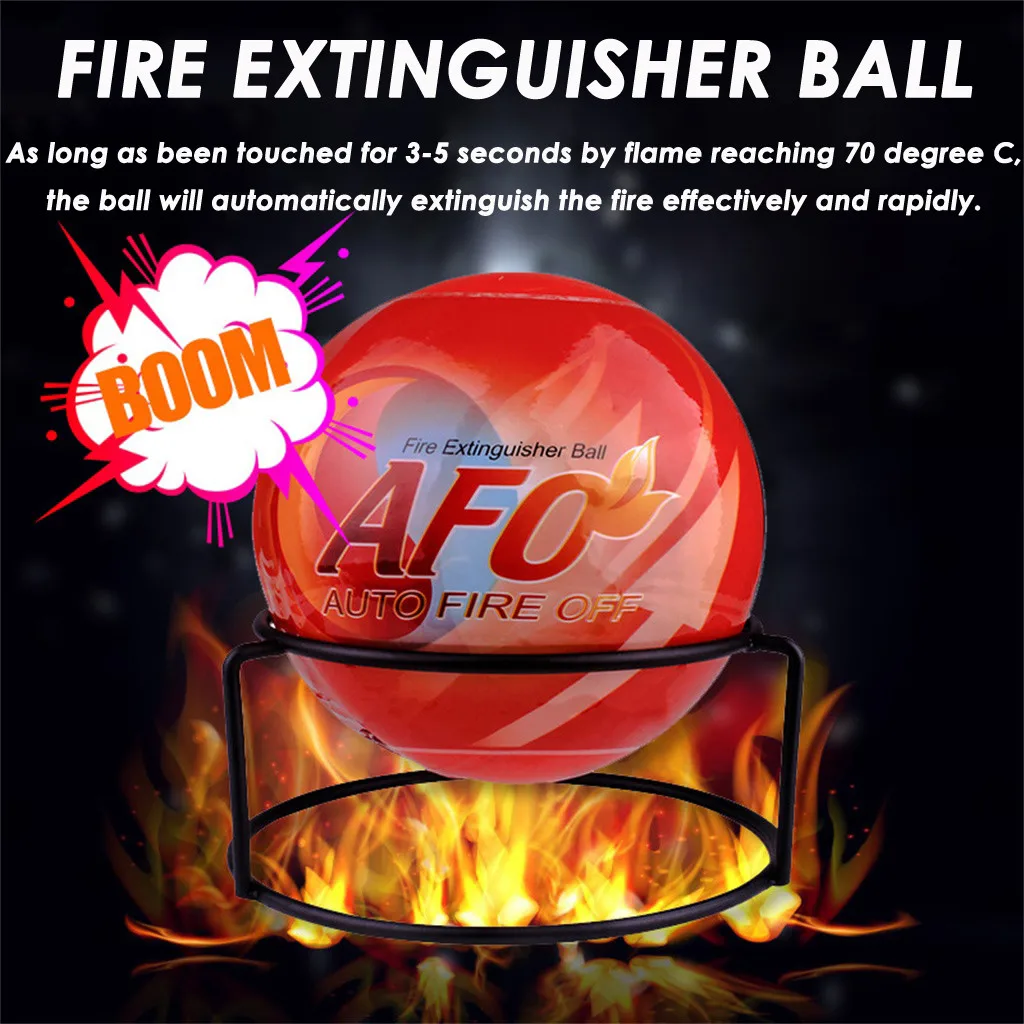 

Anti-Fire-Ball Stop Fire Loss Tool Safety Non-Toxic 4.13inch Fire Extinguisher Ball Easy Throw Stop Fire Loss Tool Safety 0.5KG