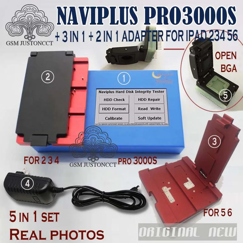 PRO 3000S + 234 56 ADAPTER - gsmjustoncct - A