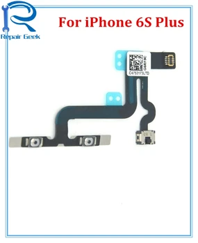 

10pcs/Lot New Volume Silent Button Connector Mute Control Flex Cable Replacement For iPhone 6S Plus 5.5'' Repair Parts