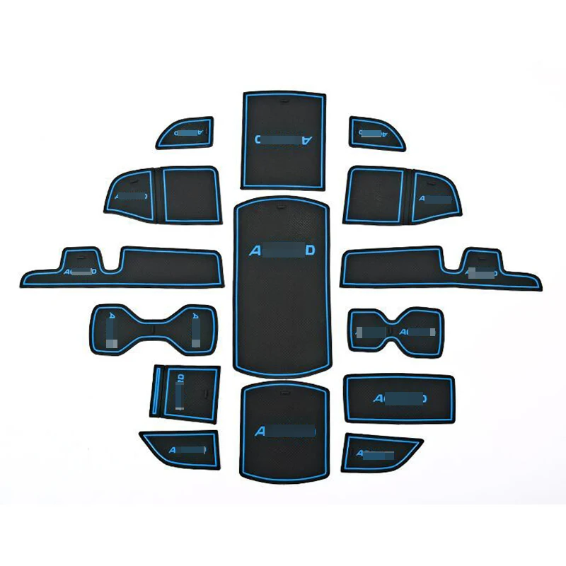 Для Honda Accord 10th pu кожаный задний багажник коврик для защиты пола коврик 6 шт./компл. аксессуары для стайлинга автомобилей