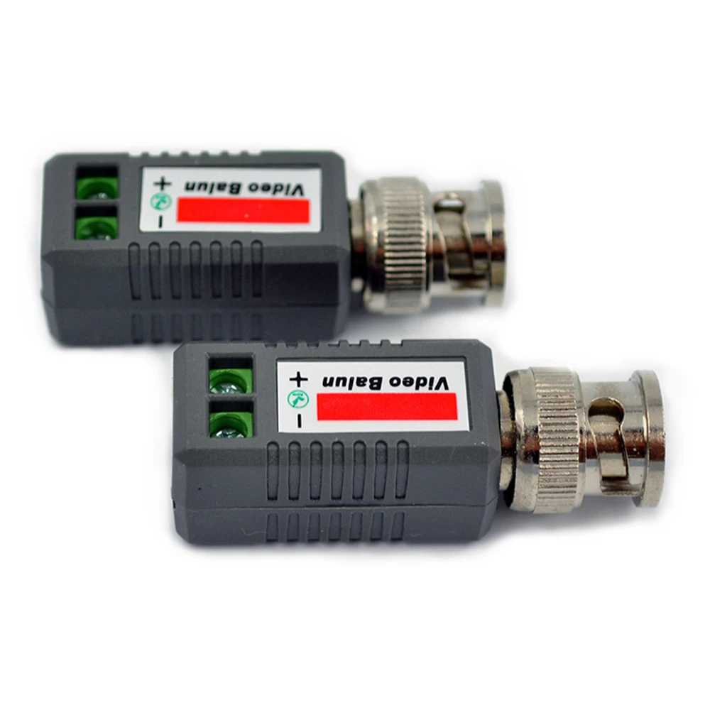 

1 Pair Single 1 Channel Passive Video Transceiver BNC Connector Coaxial Adapter For Balun CCTV Camera DVR BNC UTP wholesale