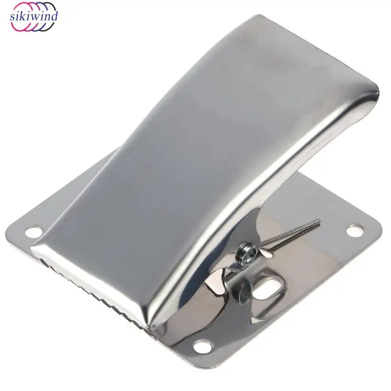 

Fishing Board Clip Fish Cleaning Clamp Tools Stainless Steel Fillet Deep-jaw Fish Tail Clip with Mounting Base For Fillet Bait