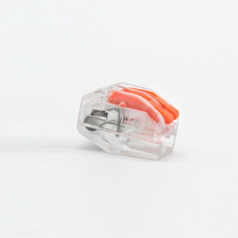 

10Pcs CT 412 Wire Connector Spring Cage Universal Compact Wiring Connector,push-in Terminal Block