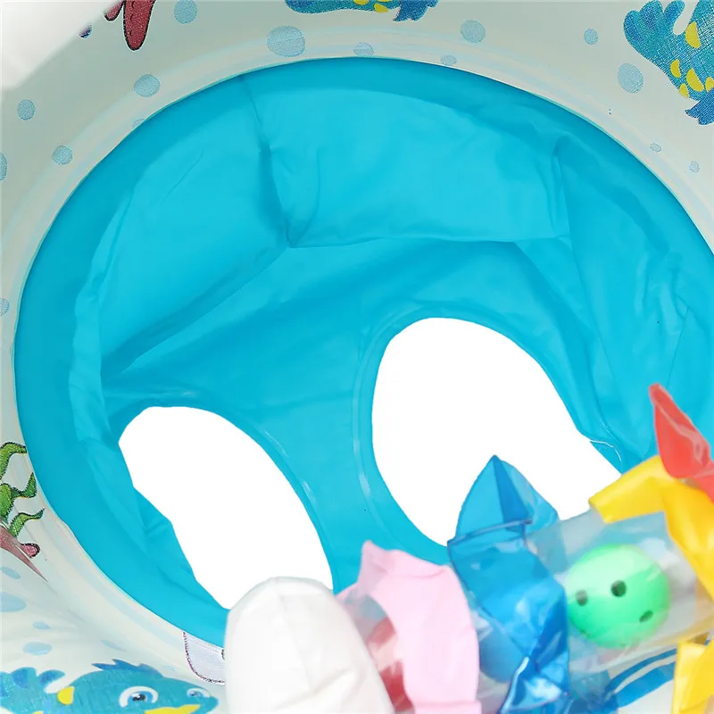 Baby-Pool-Float-Swimming-Neck-Ring-With-Subshade-Mother-And-Children-Swim-Circle-Inflatable-Safety-Swimming (3)