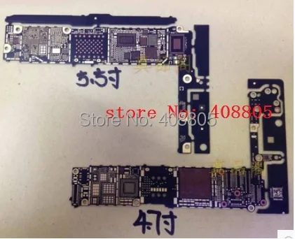 

35pcs/lot Motherboard Bare Main Logic Board For iPhone 6 4.7" 6 plus 5.5" 4 4S 5C 5S 5G Without any IC Parts empty motherboard