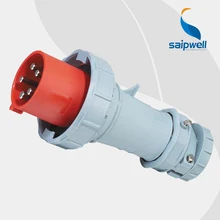 63A 400 V 5 предмет в партии(3 P+ N+ E) ce Электрический штекер промышленный/Разъем двигателя штекер RU/IEC 60309-2 4-контактный Мощность IP67 брызг Тип SP1114