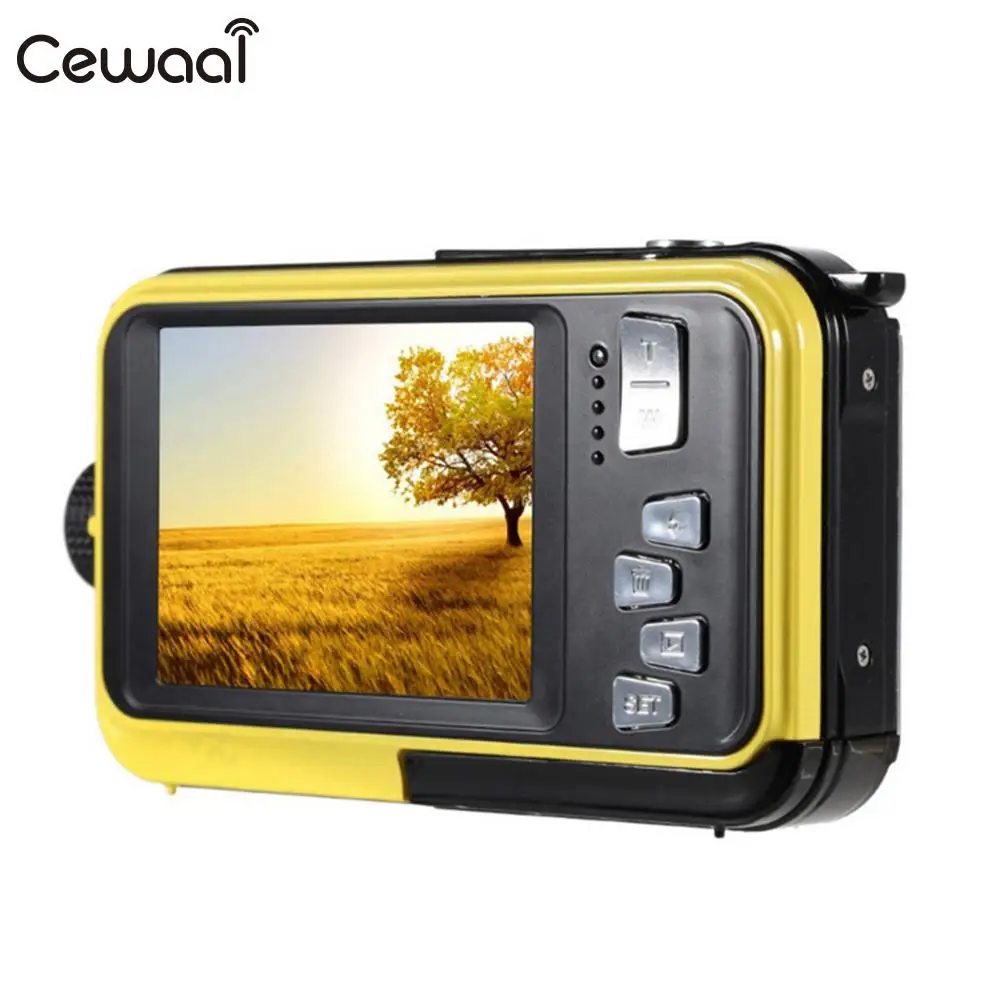 

Cewaal 2.7'' LCD Double Screen Camcorder 24MP 16X Zoom Digital Camera Photography 24MP 16x Zoom HD Digital Camera Waterproof