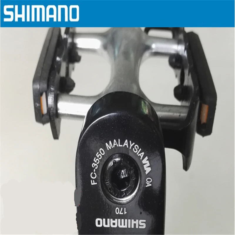 Shimano, горный велосипед, дорожный велосипед, один шатун для велосипеда, запчасти, анти-ослабление, весло, вкладка