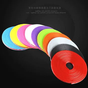 

8 M Car Wheel Trim Decorative Ribs Rim Protector for Dodge Chery EMGRAND Geely