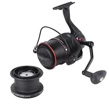 Hiumi TP8000 Saltwater Spinning Reel 13 Stainless Steel Shielded Bearings Powerful Baking Finish Body 4.11 Gear Ratio With Spare
