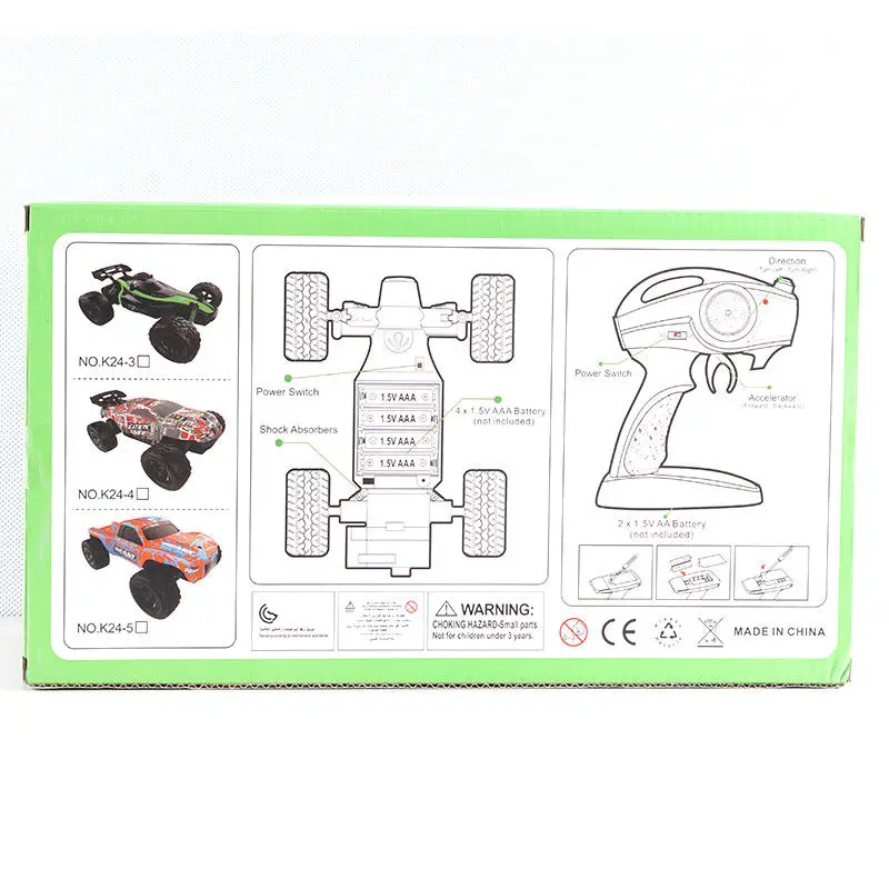 High Speed Remote Control Racing Car 2.4G 1:24 Drift Car Model Off-Road Buggy Vehicle Electronic Toys RC Crawler Car 