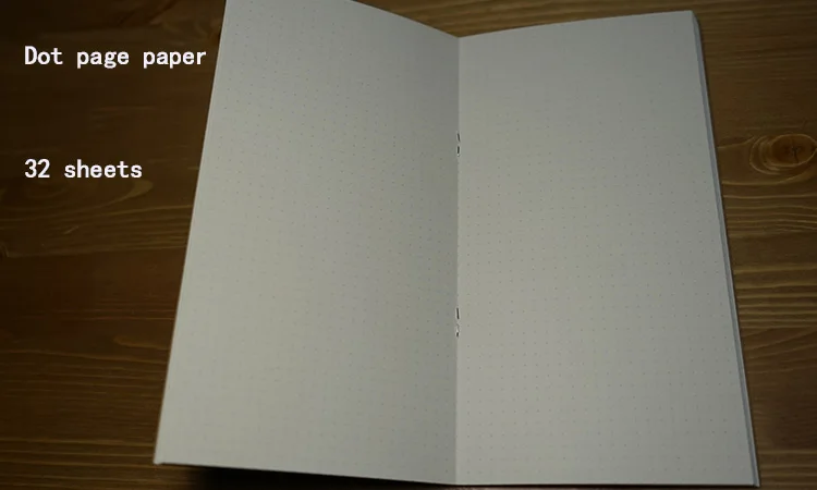 Путешественники Журнал Ноутбук пополнения Dot страницы бумаги 11x21 см размер для путешественников пополнения Notebook школьные принадлежности в мелкий горошек страница бумага