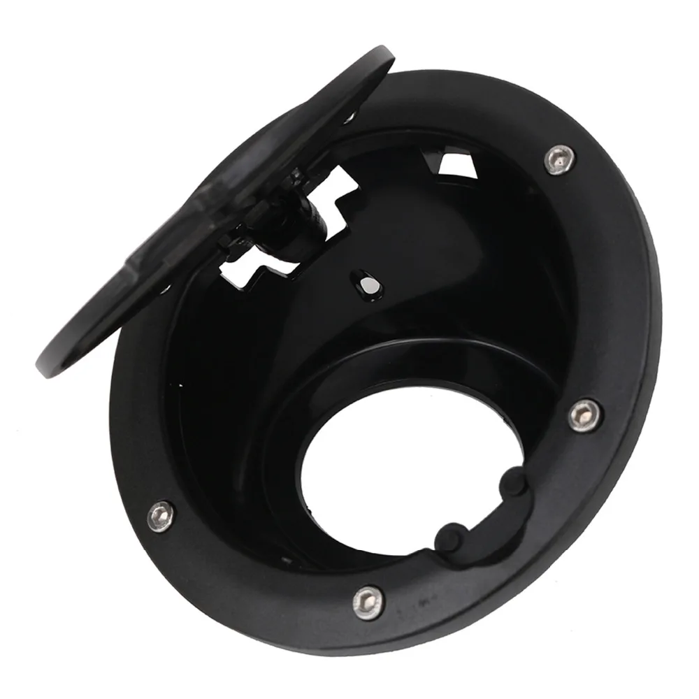 Fuel Filler Door Cover Gas For Jeep (7)