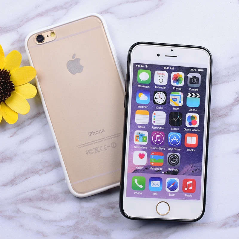 YOKATA Матовый Прозрачный чехол для iPhone 5 5S SE 6 6s 7 Plus Чехол черный белый ультратонкий