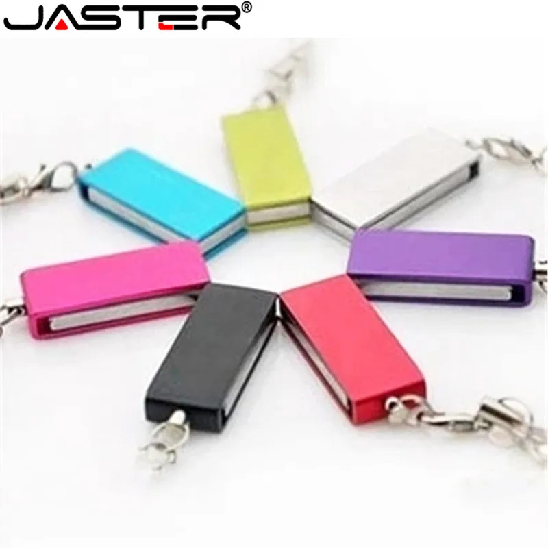 

JASTER Pendrive Personalizado Logo Metal Usb Flash Drive Pen Drive 4gb 8gb USB 2.0 Pendrive 16gb 32gb Usb for Business U Stick