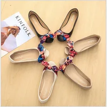 Г. Новая мягкая удобная обувь повседневная женская обувь на плоской подошве с открытым носком и бантом летние тонкие туфли женские туфли-лодочки без застежки 666-U10