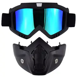 MJMOTO Кроссовый шлем маска очки Мужские Женские ветрозащитные мотоциклетные маски очки Внедорожные мото лыжи MTB Сноубординг Gafas