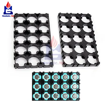 

18650 Lithium Battery Holder 3x5 Cell Spacer Radiating Shell Plastic Holder Bracket 100% Origin