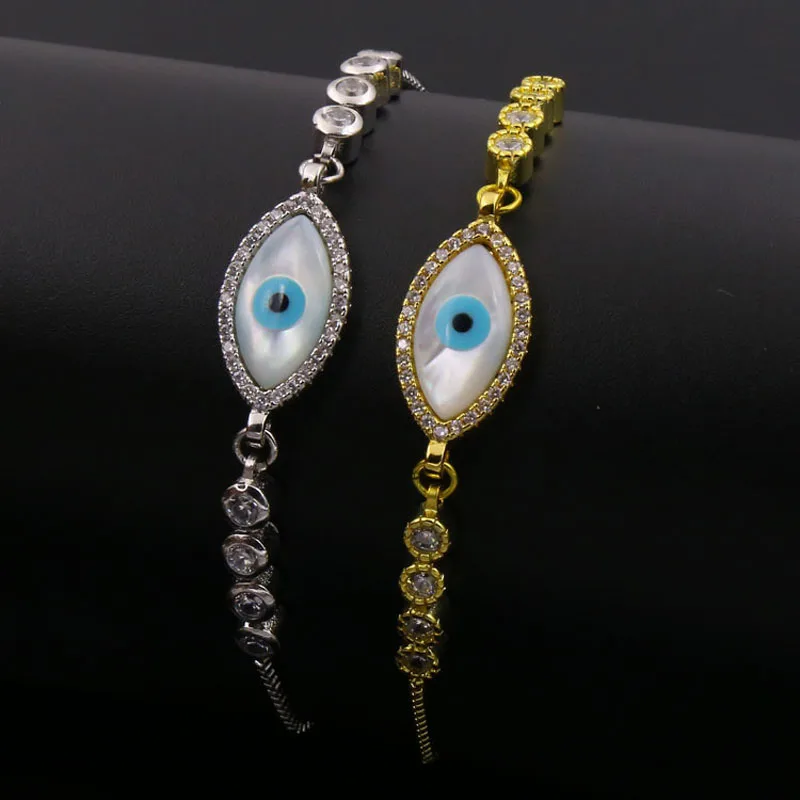NEW Gold Silver Plated Turkey Blue Evil Eyes Bracelet Bangles Muslim