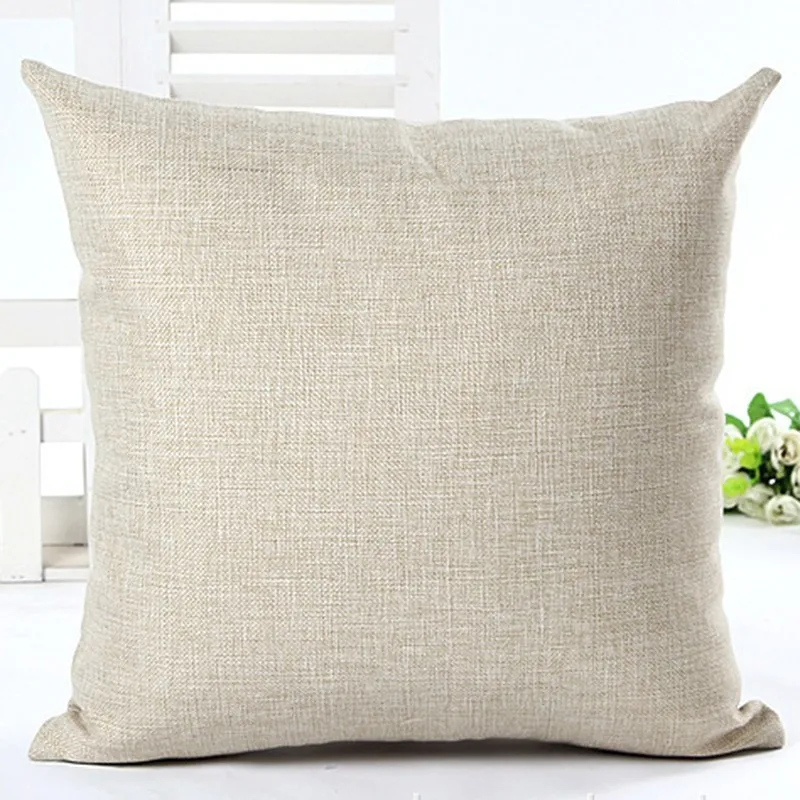 KYYZROZZZ Tropical Plants Green Leaves Monstera Cushion Covers Hibiscus Flower Cushion Cover Decorative Beige Linen Pillow Case 25