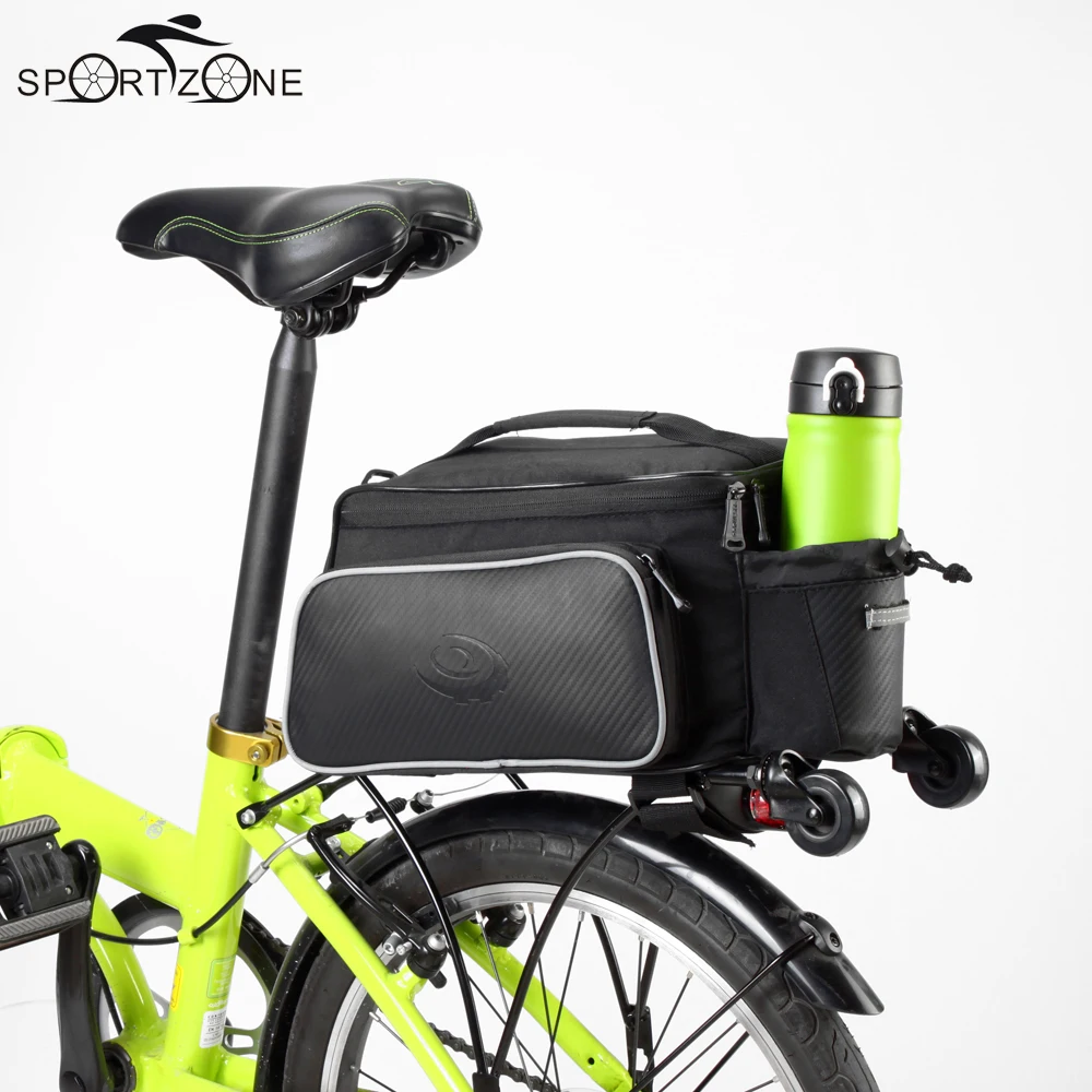 10l Водонепроницаемый Велосипедный Спорт сумка ROSWHEEL светоотражающие велосипед кожаная сумка Горная дорога MTB Велоспорт велосипед заднее сиденье сумка стойку мешок