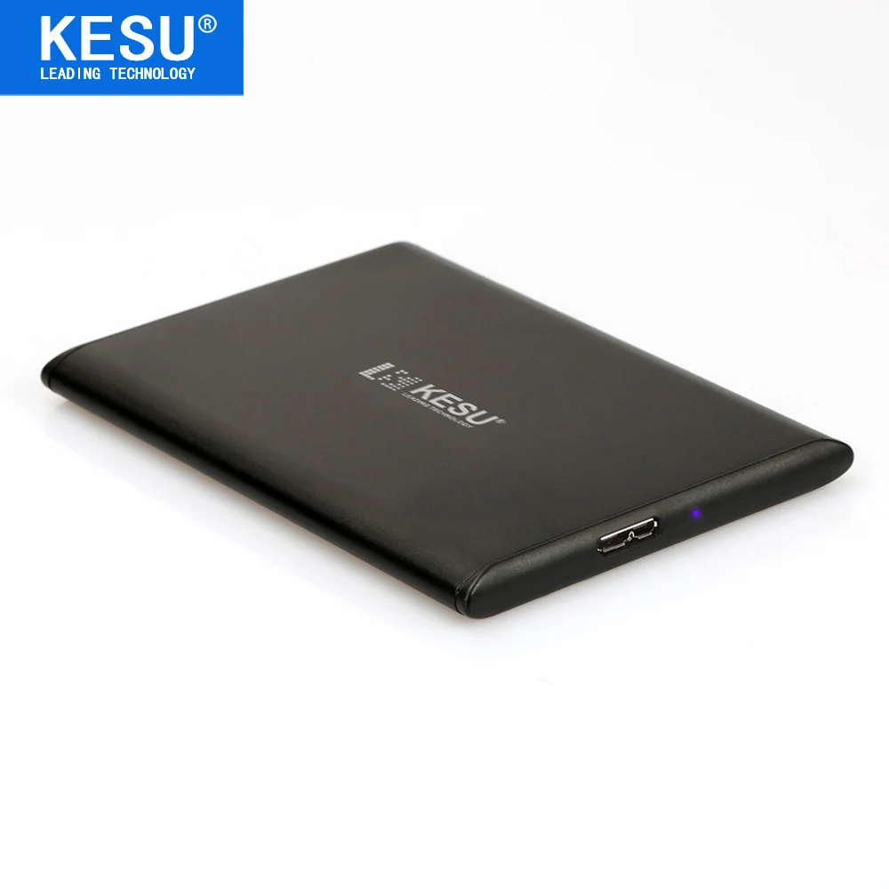 Кесу тонкий 9,5 мм 2," металлический Портативный внешний жесткий диск USB 320 ГБ 500 1 ТБ 2 ТБ хранения HDD внешний жесткий диск HD на продажу - Цвет: Черный