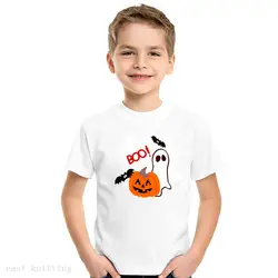 Летняя детская футболка модный принт хлопковые футболки для От 1 до 10 лет