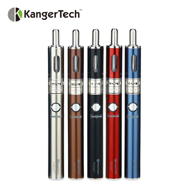 

Original KangerTech EMOW Starter Kit Built-in 1300mAh EMOW VV Battery Wiht1.8ml EMOW Atomizer Tank Airflow Adjustable Vape Kit