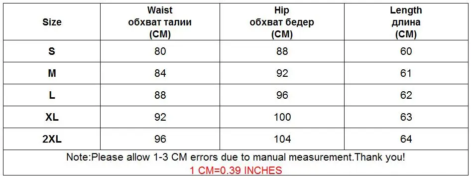 dress size