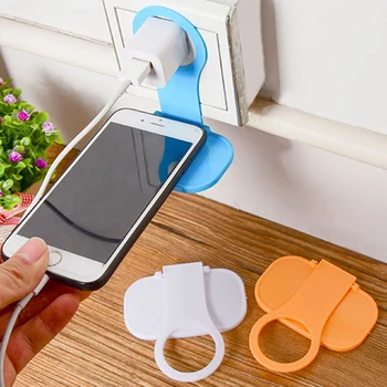 

Hangs phone Holder Charger Charging Rack For Mobile Phone PC Random Color Shipping Out New Portable phone Holder