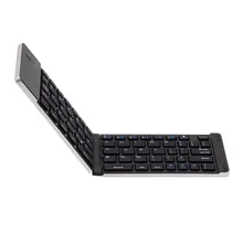 Universal Bluetooth 3,0 Falten Mini Drahtlose Faltbare Aluminium Alloy Tastatur Für IPhone iPad iOS Android Smartphone Tablet